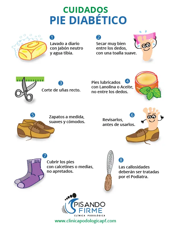 Cuidados pie diabético Cuidados pie diabético